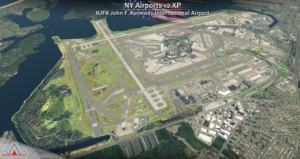 New York Airports V2 XP (KJFK, KLGA, KTEB)